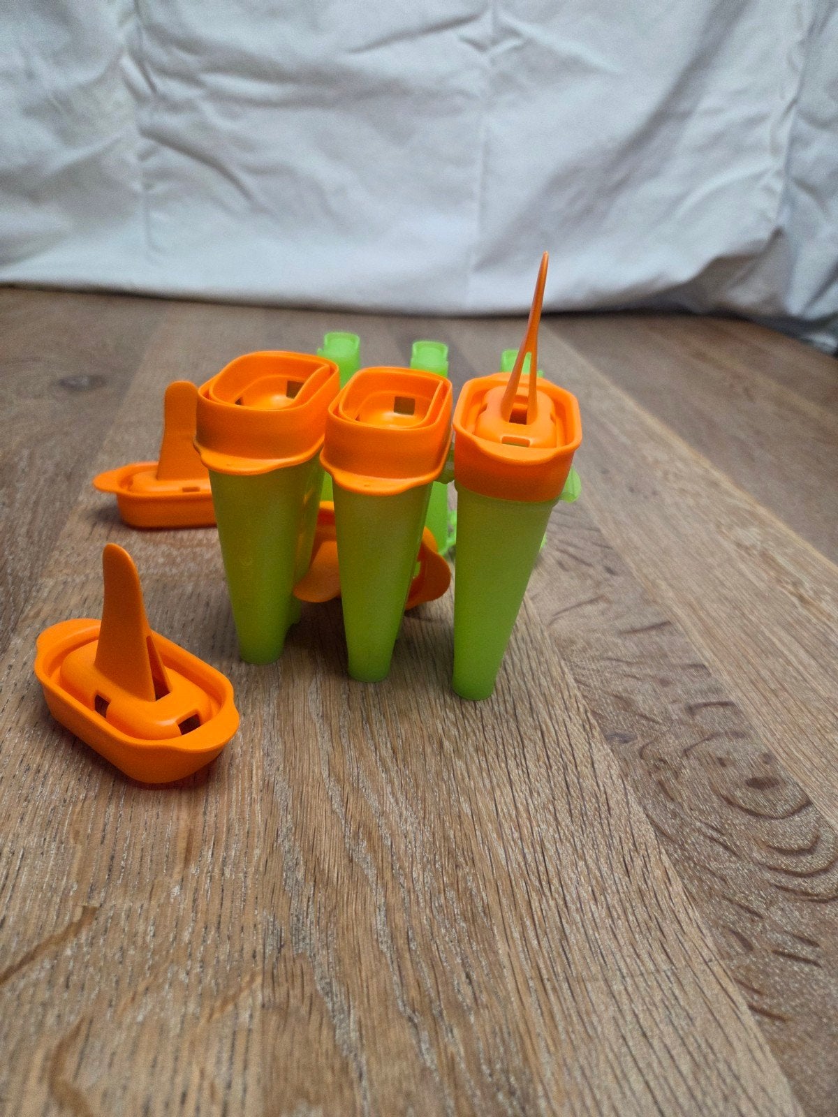 Tupperware ijsvormpjes – IJspinguïns voor zelfgemaakte ijsje, Gebruikt, Met handvat, Overige typen, Ophalen of Verzenden