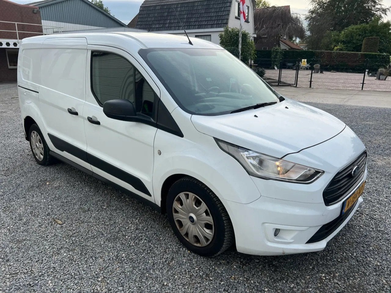 Ford TRANSIT CONNECT 1.5 LANG !AUTOMAAT-PROBLEEM!, Auto's, Ford, Stof, Gebruikt, Wit, Origineel Nederlands