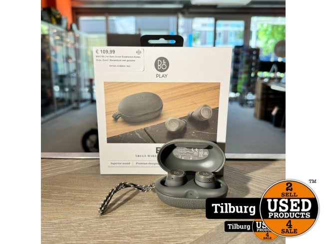 B&O E8 (1st Gen) In-ear Earphones Kolen, Grijs, Zand | N, Audio, Tv en Foto, Flex Ltd., Zo goed als nieuw, https://flex.com/contact-us