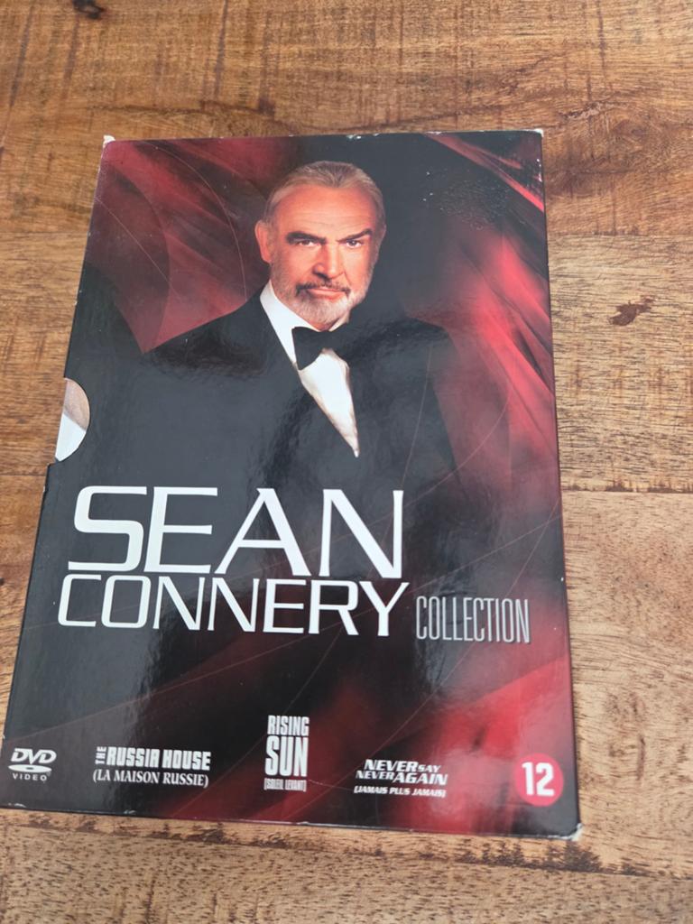 Sean connery dvd box, Vanaf 16 jaar, Ophalen of Verzenden, Zo goed als nieuw, Actiethriller