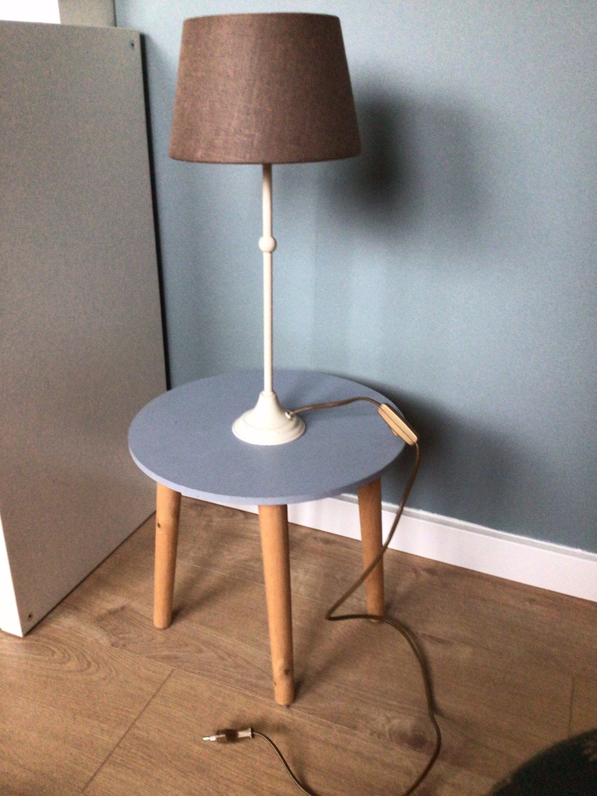Tafellamp, Bruin, Ophalen, Zo goed als nieuw