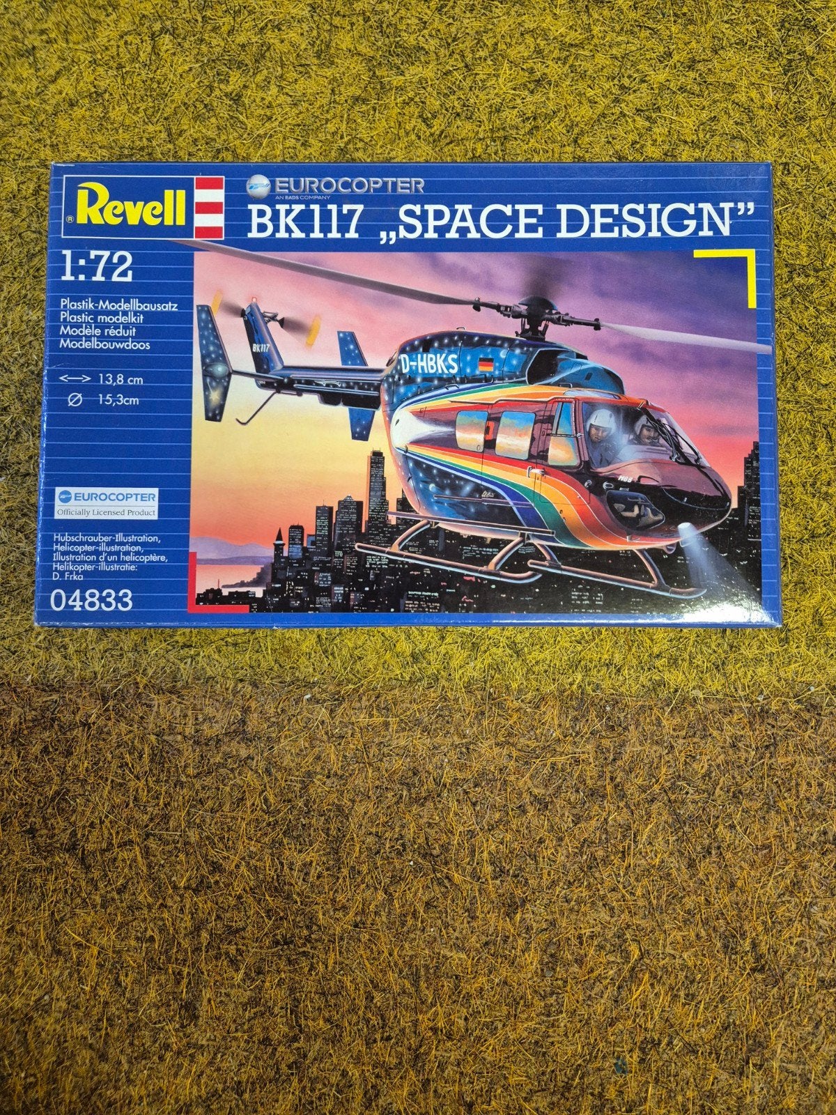 Revell 04833 BK117 SPACE DESIGN, Hobby en Vrije tijd, Modelbouw | Vliegtuigen en Helikopters, 1:72 tot 1:144, Nieuw, Ophalen of Verzenden