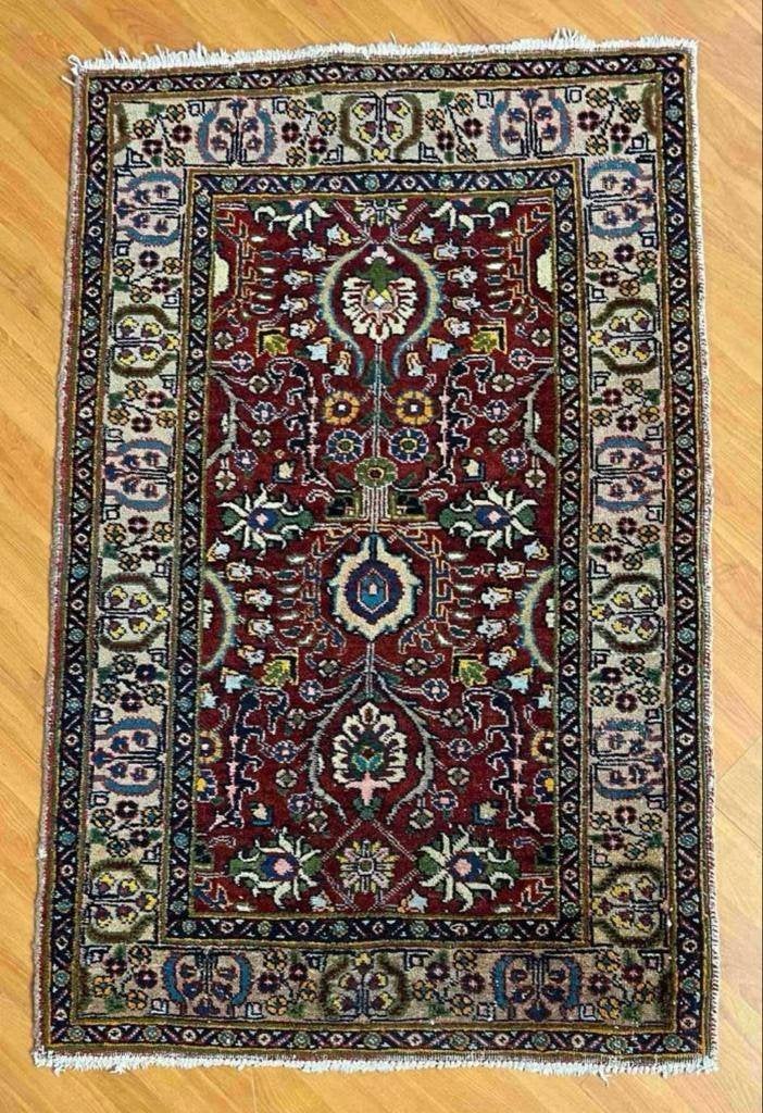 Perzisch handgeknoopt tapijt 135/85, 100 tot 150 cm, Djt@dejuistetoon.eu, Zo goed als nieuw, Mon Plaisir 19, Etten-Leur, Netherlands