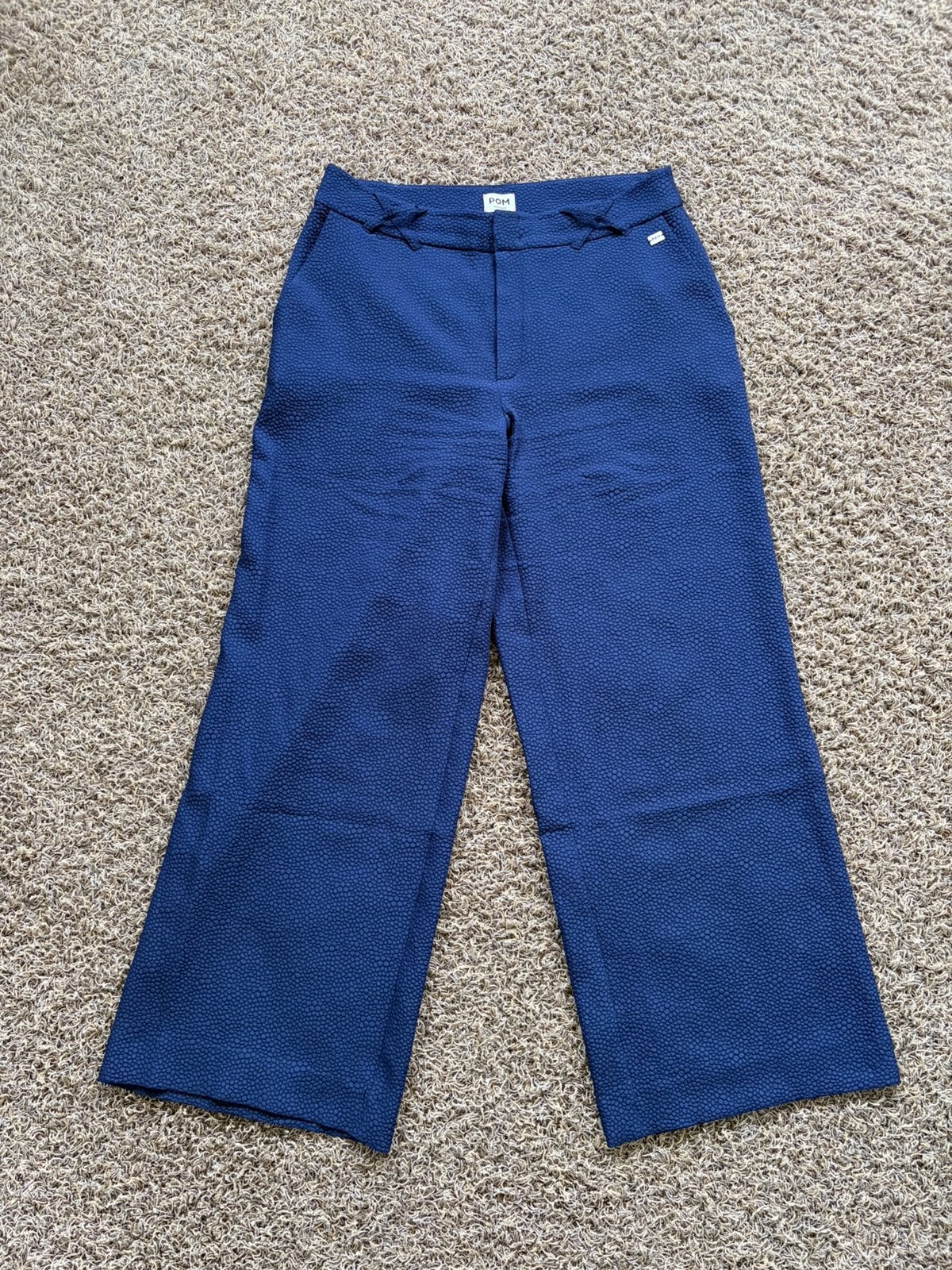 POM Amsterdam broek nightfall blue bubble maat 42/44, Ophalen of Verzenden, Zo goed als nieuw, Maat 42/44 (L), Lang