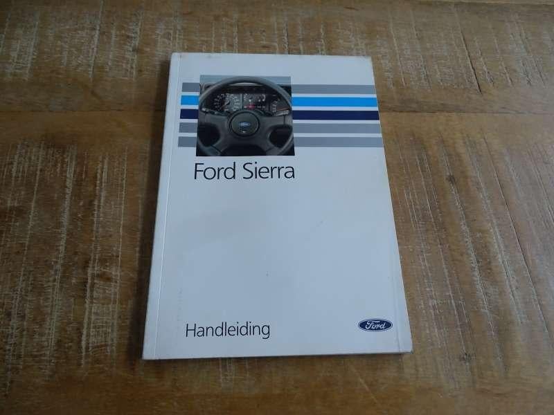 Ford Sierra ook Cosworth - Handleiding - Instructieboek - NL, Verzenden