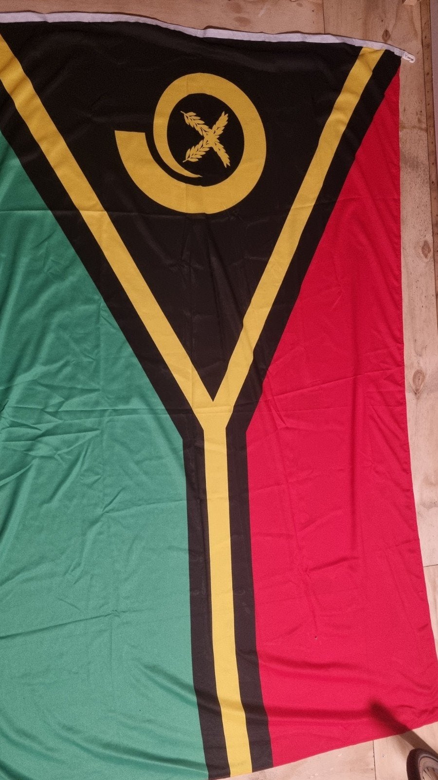 Vanuatu vlag150225cm, Ophalen of Verzenden