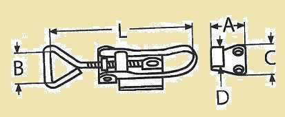 024326 Universele RVS spansluiting 111-134 mm. € 7,50, Ophalen of Verzenden, Nieuw, Overige typen
