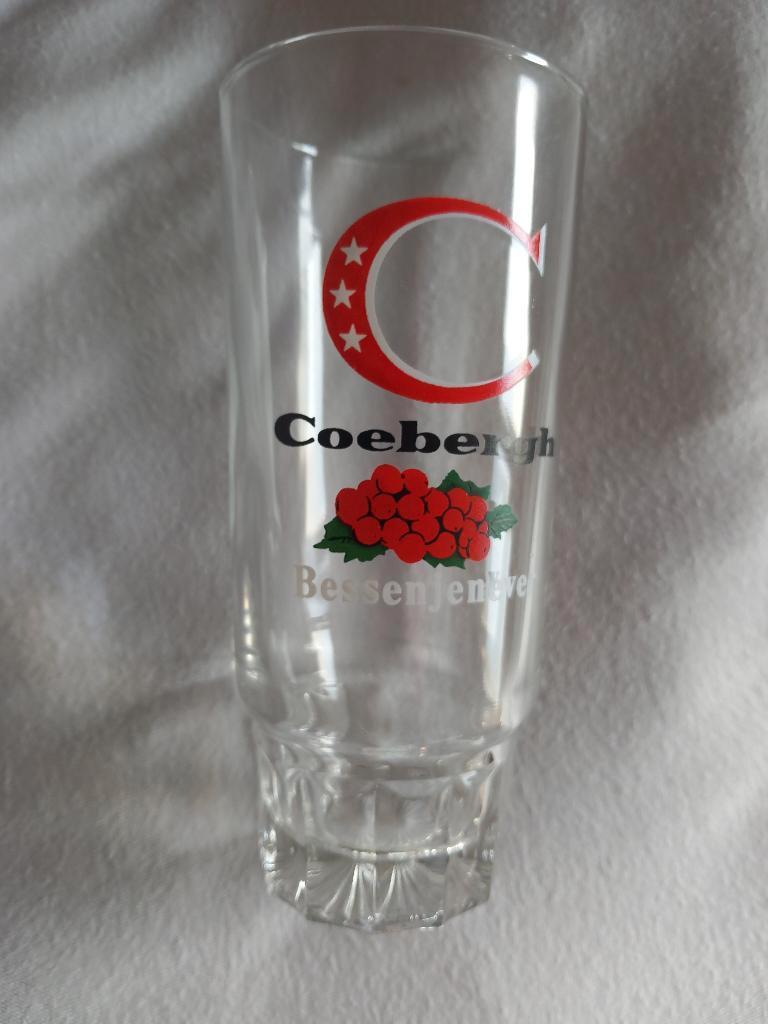 Longdrinkglas Coebergh bessenjenever, Verzamelen, Ophalen of Verzenden, Nieuw, Overige typen