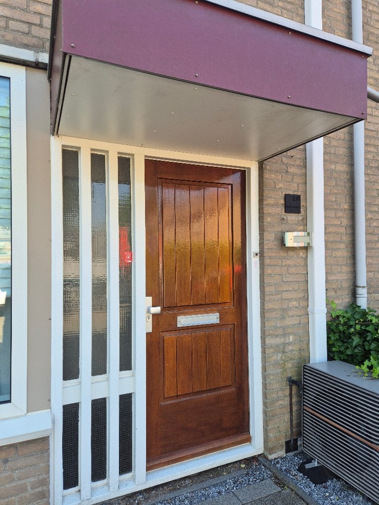 Houten voordeur, Ophalen, Gebruikt, 80 tot 100 cm, Buitendeur
