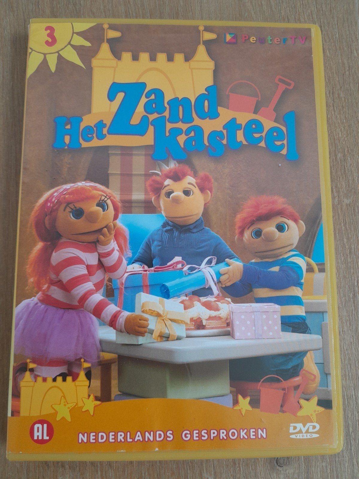 Het Zandkasteel - DVD 3 (Nederlands Gesproken), Gebruikt, Alle leeftijden, Tv-serie, Familie