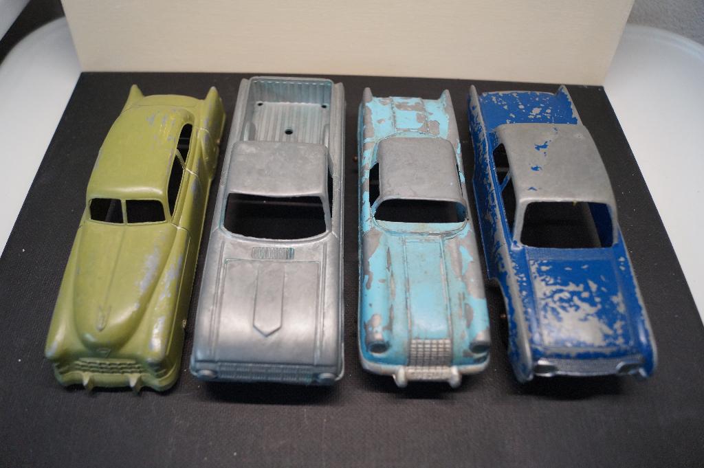 Partij 4 stuks Hubley, Tootsietoys ca 1940 bieden vanaf €60, Verzenden