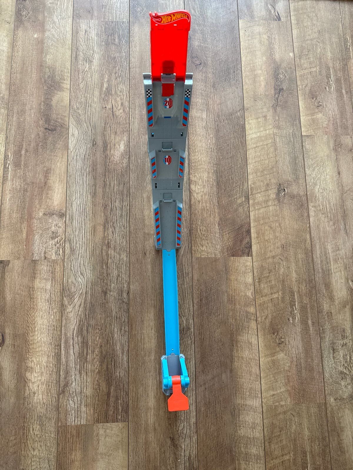 Hot Wheels Racebaan met Lanceerder, Zelf te bouwen, Ophalen of Verzenden, Hot Wheels, Handmatig