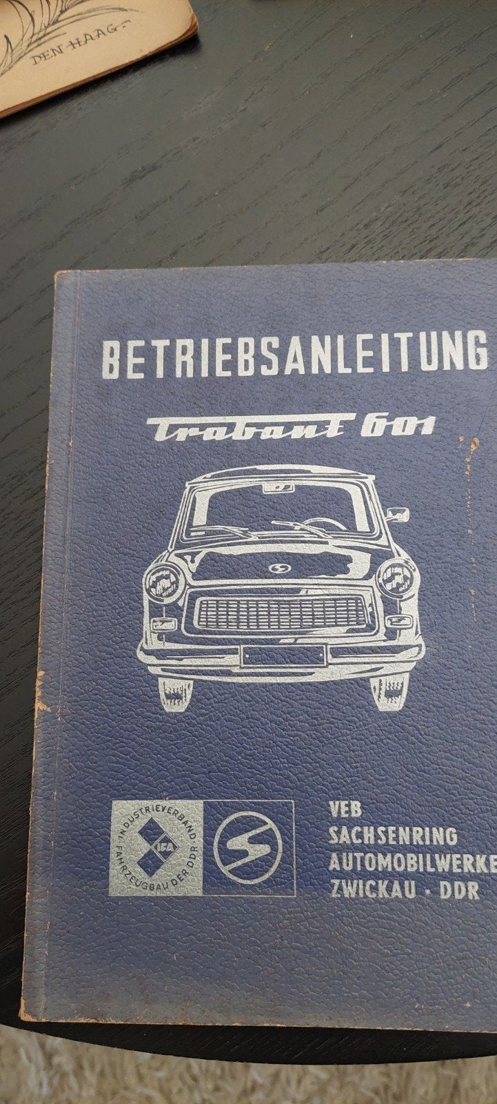 Handleiding Trabant 601 Limousine en Universal, Ophalen of Verzenden