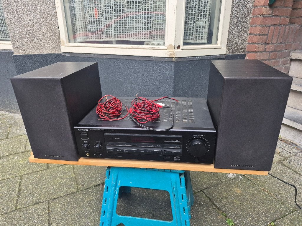 Kenwood kr-A5040 + speakerseen, AM/FM Stereo-set, Audio, Tv en Foto, Ophalen, Gebruikt, Tuner of Radio, Overige merken