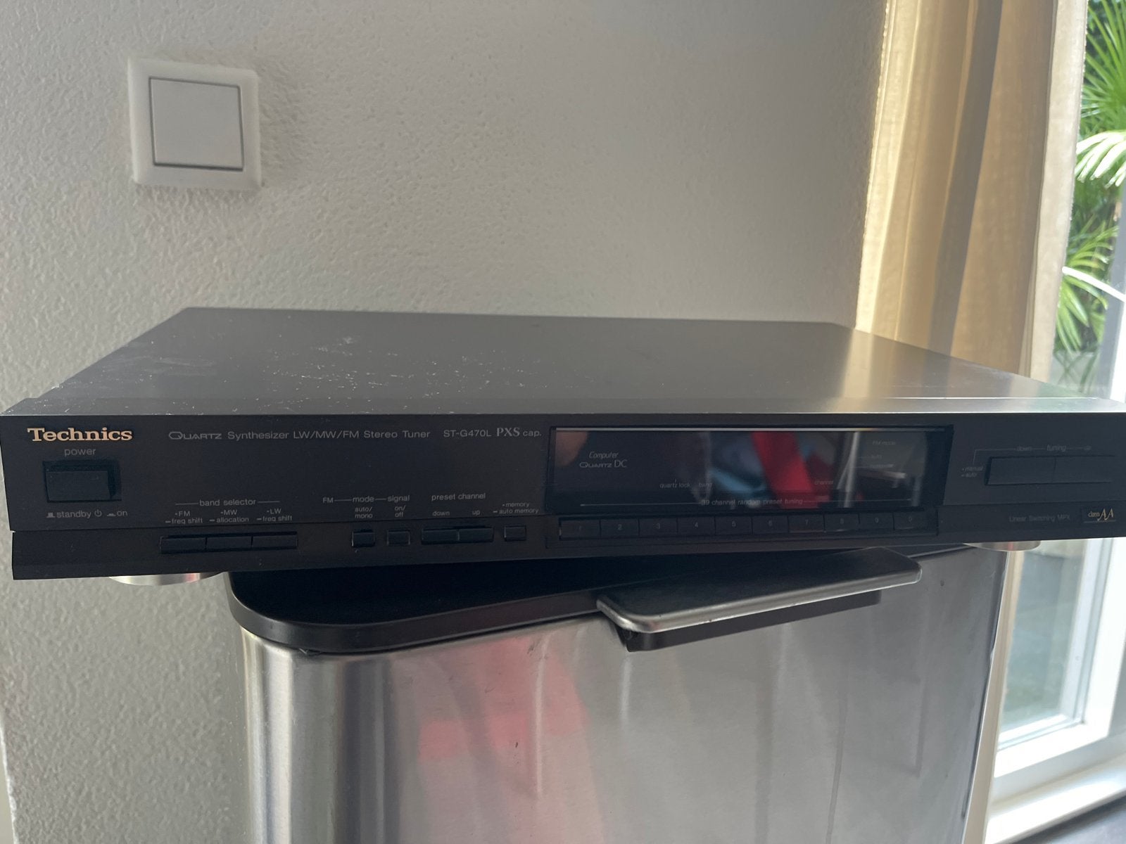 Technics ST-G470L PXS cap. Quartz Synthesizer Tuner, Ophalen of Verzenden, Gebruikt, Analoog