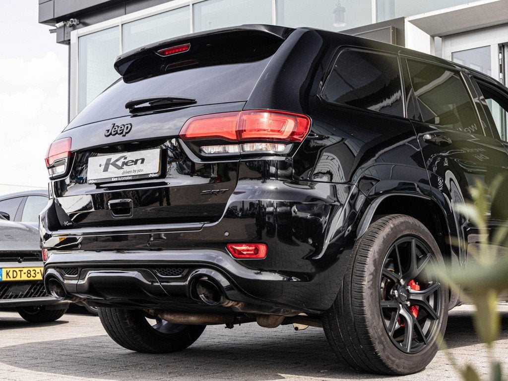 Jeep Grand Cherokee 6.4 V8 SRT8 | LPG | Grijs-kenteken |, Auto's, Automaat, Gebruikt, Met garantie (alle), Zwart