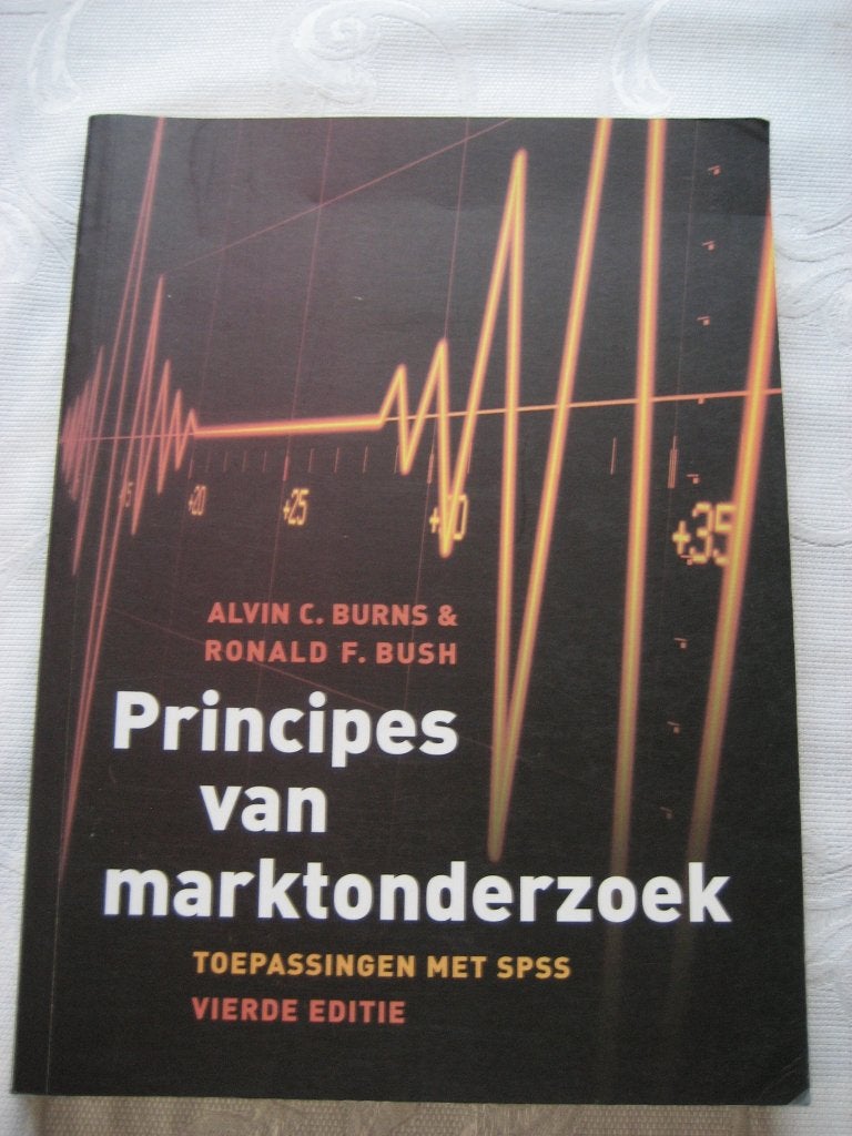 Principes van marktonderzoek ISBN 13 9789043011303 Burns, Zo goed als nieuw, Beta, Burns, A.C., HBO