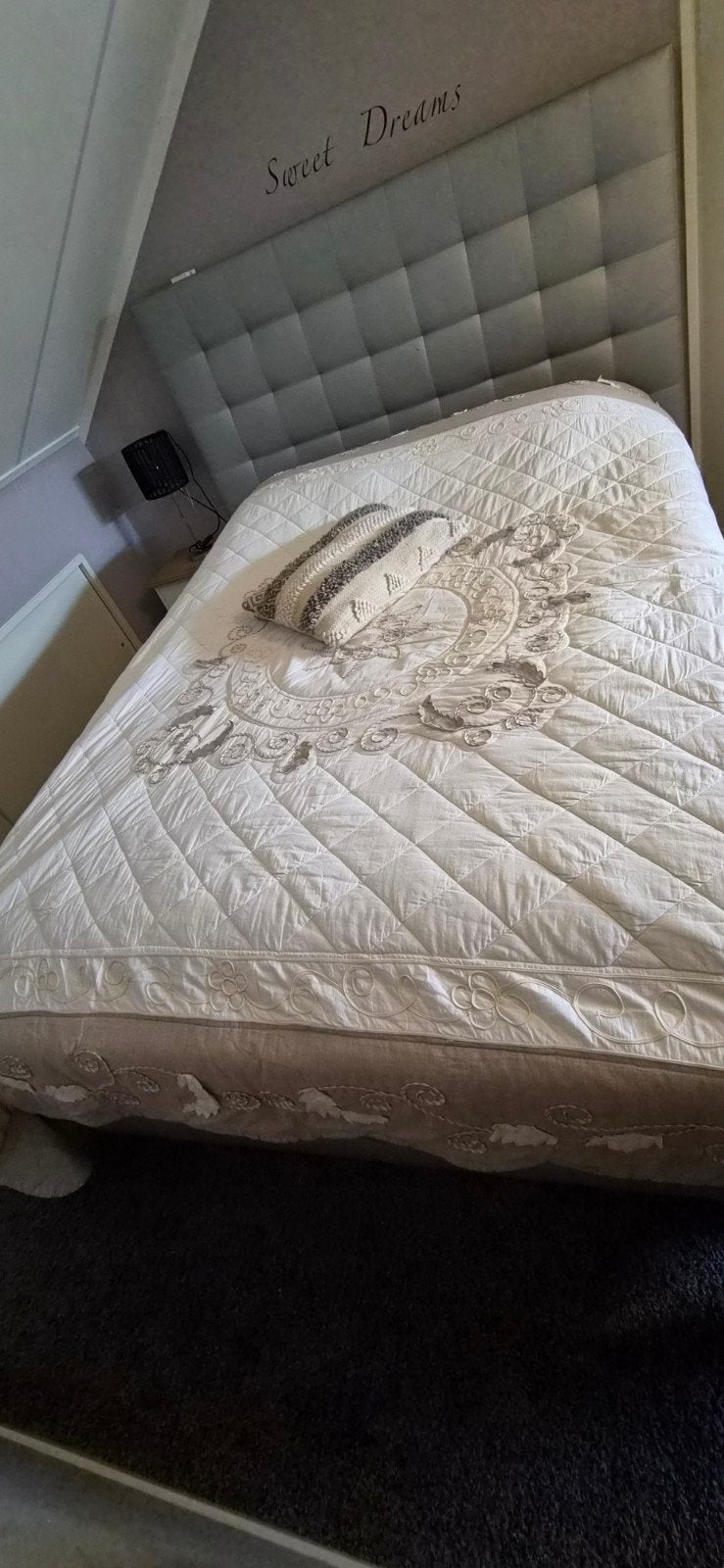 Prachtig 2 persoons bed van Polypreen  (1.60/2.00 meter, Ophalen, Gebruikt, Tweepersoons, 200 cm