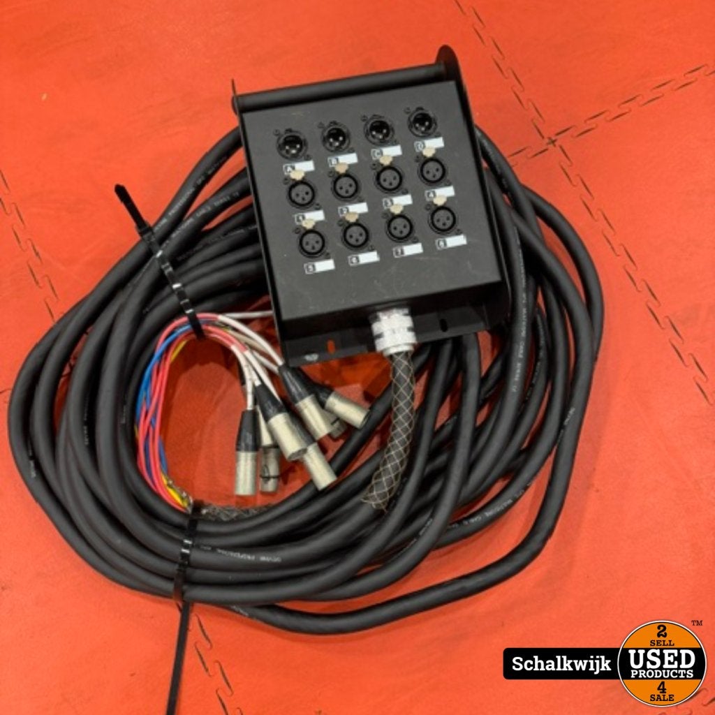 Devine SNC-15-8-4 Stagesnake XLR multikabel 8-weg 15 meter, 2K Games, Zo goed als nieuw, https://support.2k.com/hc/nl, 10 Hamilton Landing, Novato, CA 94949, Verenigde Staten