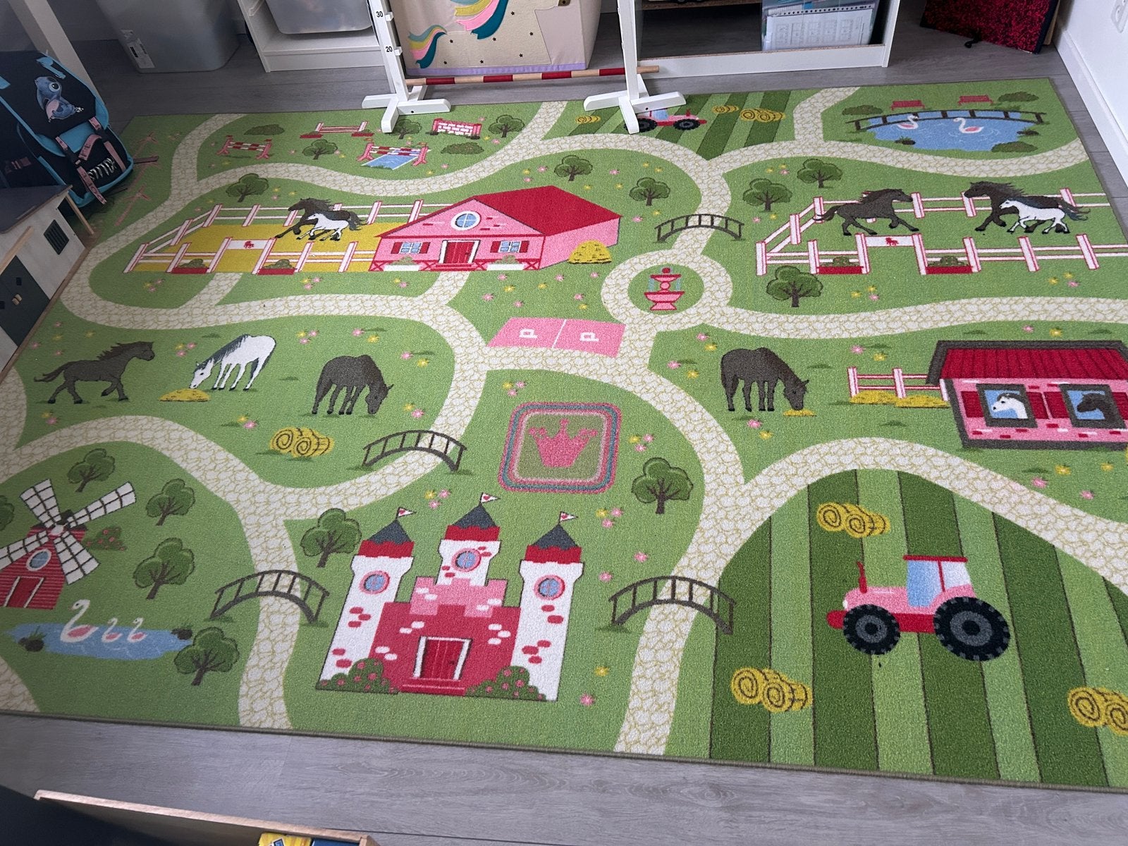 Paarden speelkleed groot, Kinderen en Baby's, Ophalen, Zo goed als nieuw