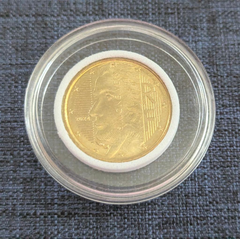 10 eurocent Frankrijk 2024 – Simone Veil, Postzegels en Munten, Munten | Europa | Euromunten, Verzenden, Frankrijk, 10 cent