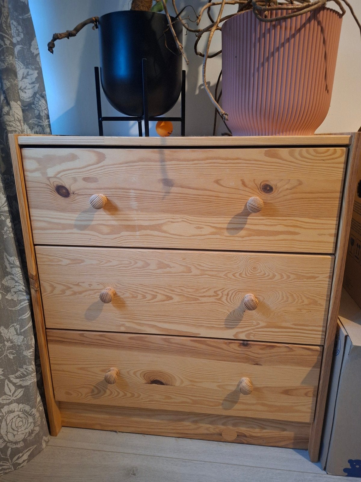 IKEA RAST Ladekast grenen 60x35x59 cm met 3 lades, Minder dan 50 cm, Gebruikt, Ophalen of Verzenden, 3 of 4 laden
