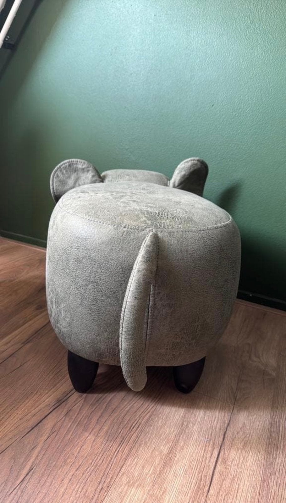 Foto 5 van Kruk Olifant Olijfgroen