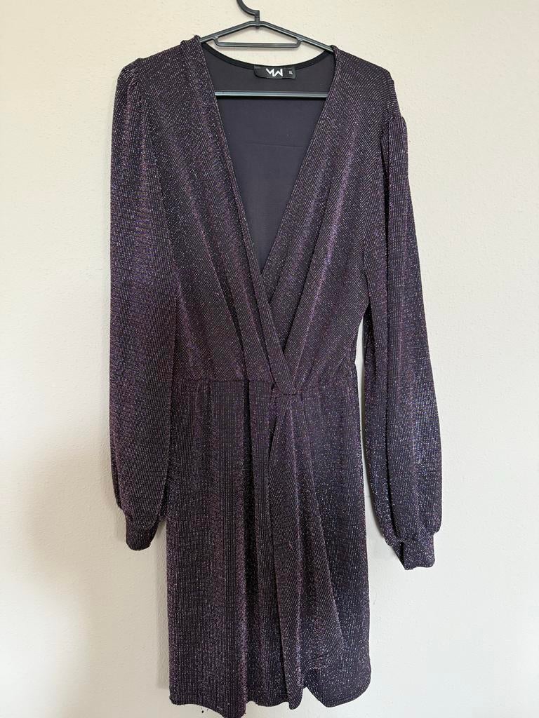 Glitter Jurk Most Wanted XL, Overige kleuren, Maat 46/48 (XL) of groter, Ophalen of Verzenden, Zo goed als nieuw
