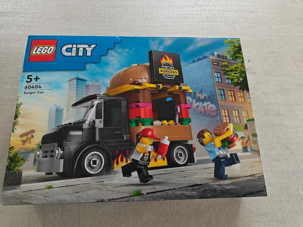 LEGO City Burger Truck – Nieuw, Ophalen, Nieuw, Complete set, Lego