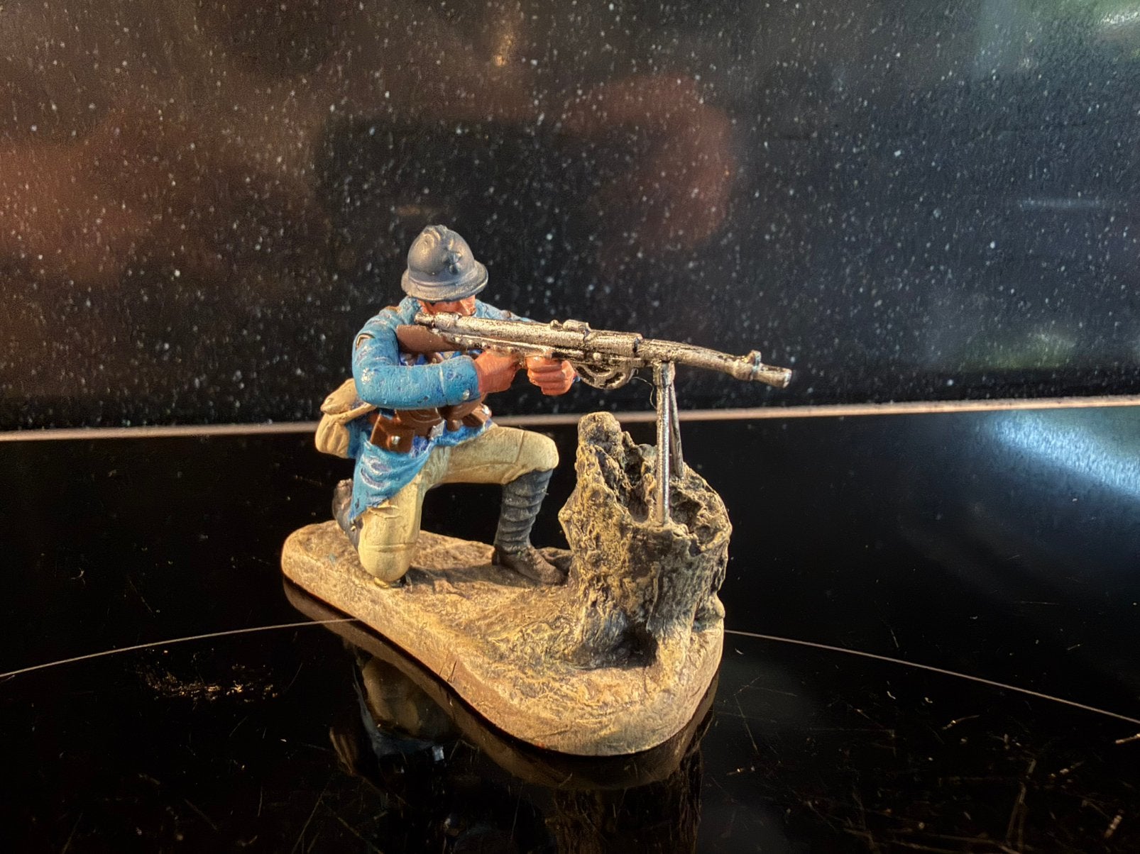 Soldaten W01: Machinegunner, Ophalen of Verzenden, Zo goed als nieuw, 1:35 tot 1:50
