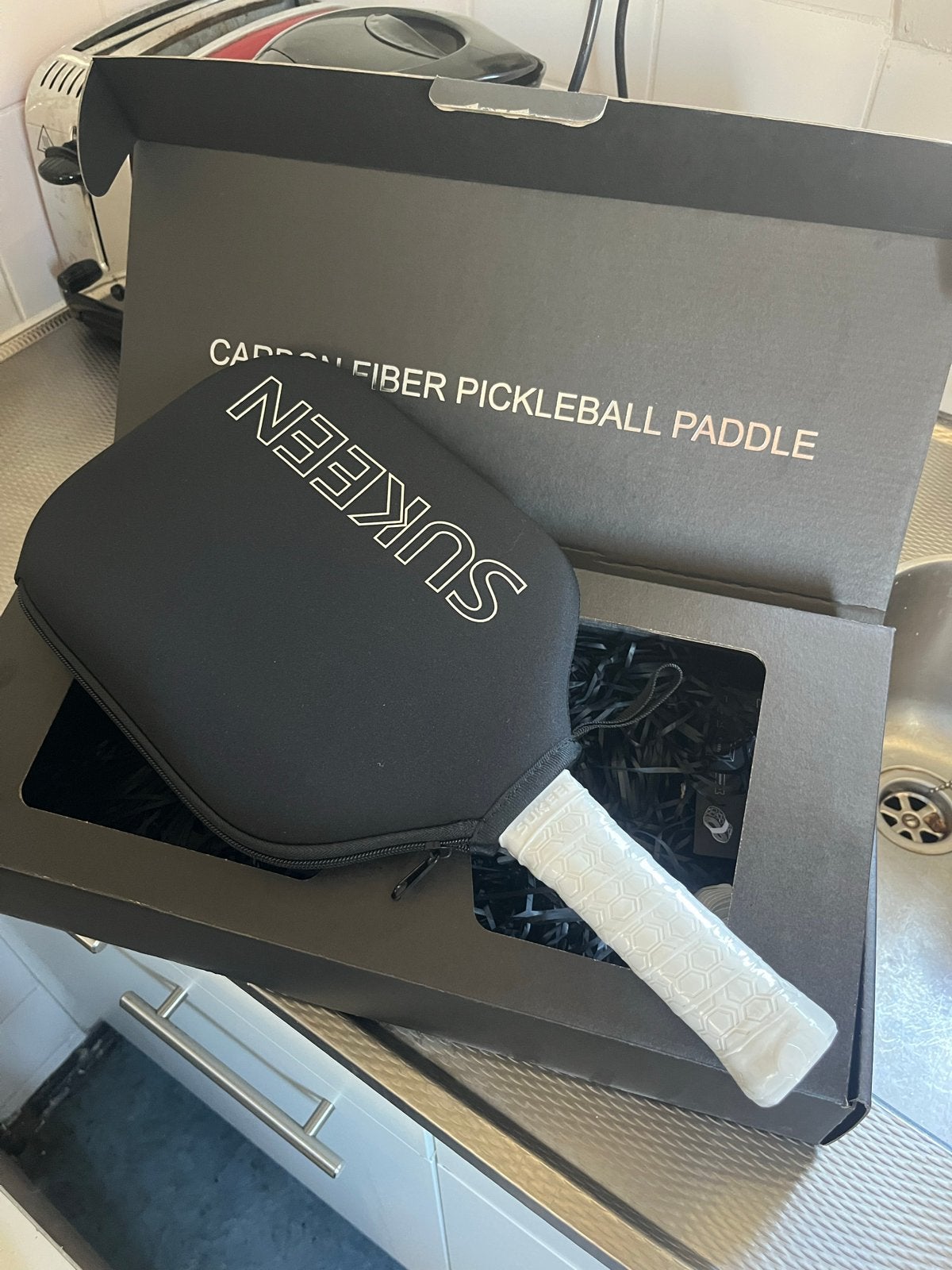 SUKEEN Carbon Fiber Pickleball Paddle Set - Nieuw, Ophalen, Nieuw