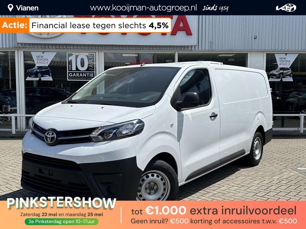 Toyota PROACE Worker 2.0 D-4D Live Long €10.000 KORTING! 4, Auto's, Bestelauto's, Voorwielaandrijving, Stof, Gebruikt, Euro 6