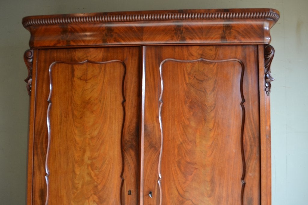 Prachtige antieke mahonie biedermeier kast., Antiek en Kunst, Verzenden