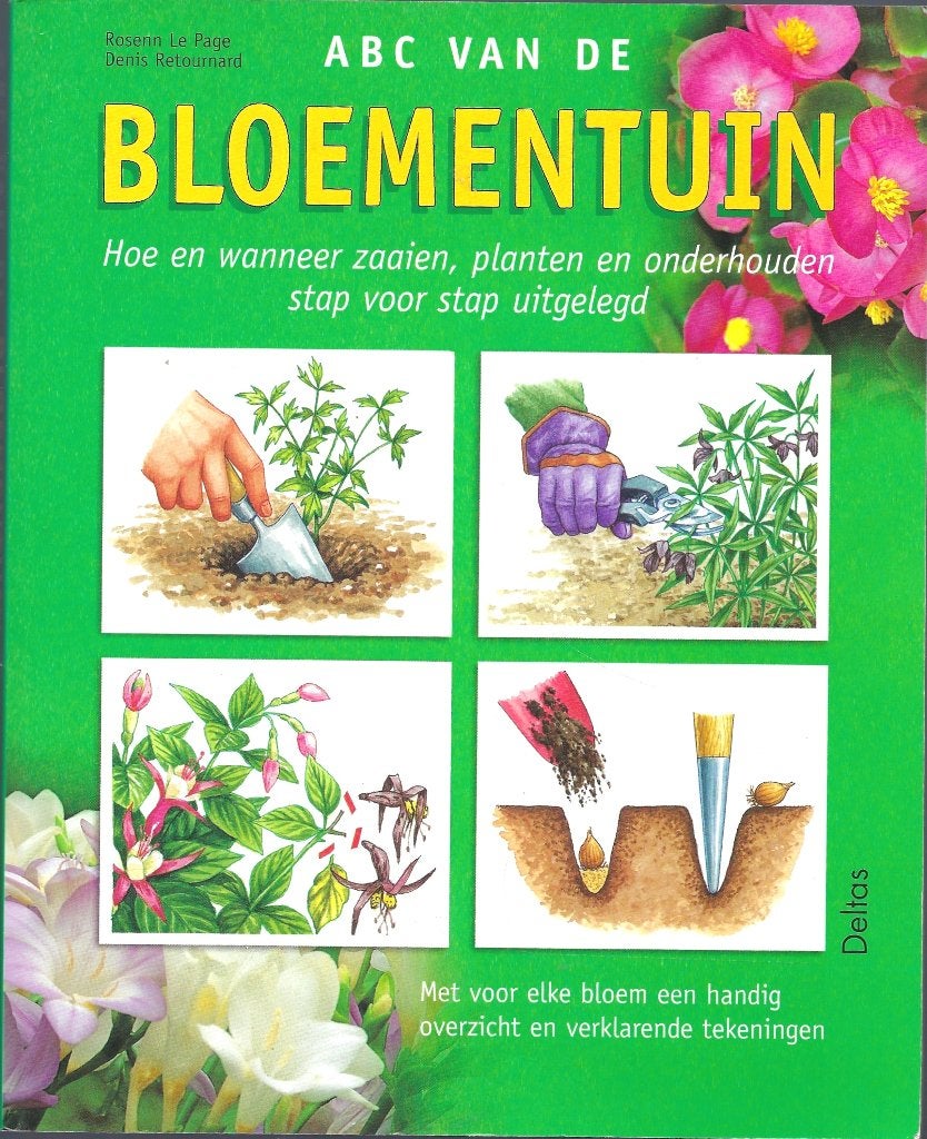 BOEK ABC VAN DE BLOEMENTUIN., Ophalen of Verzenden, Overige soorten, Halfschaduw