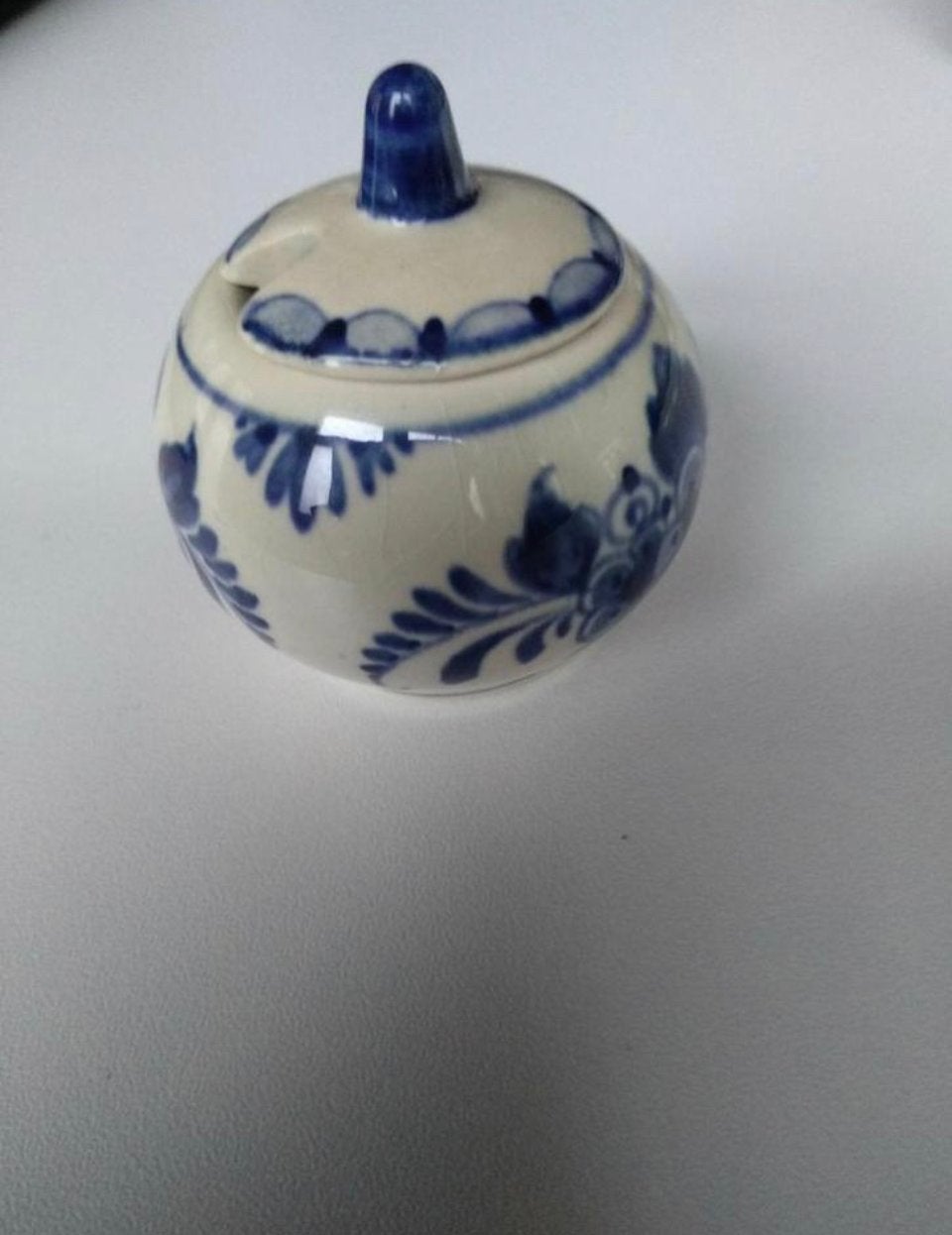 Delfts Blauw potje, Antiek en Kunst, Verzenden