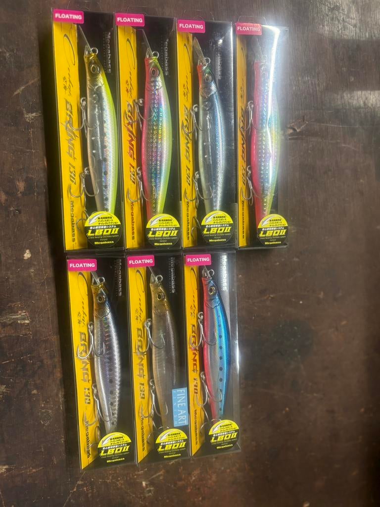 Megabass cookai bring 130F zeebaarsplug, Ophalen of Verzenden, Zo goed als nieuw, Overige typen
