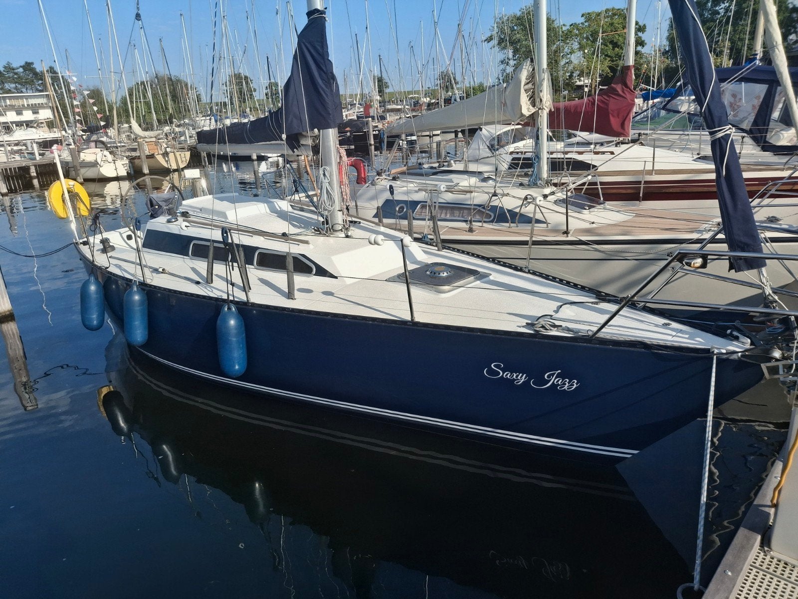 Atlantel Sail 902 half ton-zgan zeilen, yanmar 2ym15 enz, Watersport en Boten, Kajuitzeilboten en Zeiljachten, Zo goed als nieuw