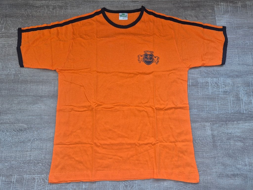 Te koop: oranje Grolsch oud shirt jaren '70, maat XL, Ophalen of Verzenden, Nieuw, Overige typen, Grolsch