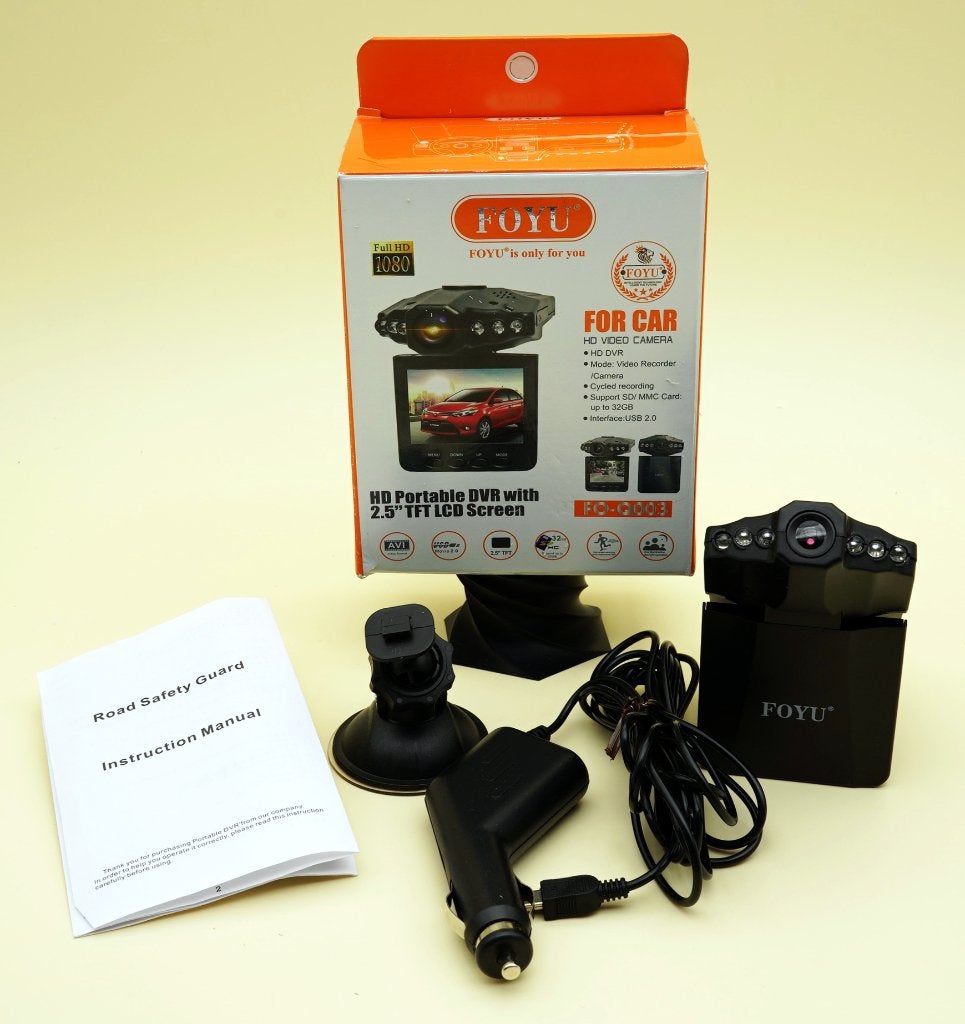 HD Portable DVR Dashcam Autocamera - 2.5" TFT LCD, ., Foyo, Nieuw, Ophalen of Verzenden
