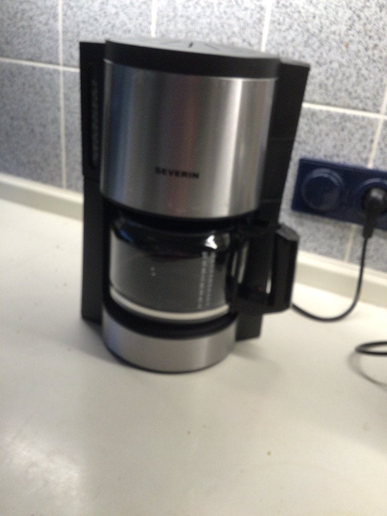 Severin koffiezetter, Ophalen, Gebruikt, Koffiemachine, Gemalen koffie