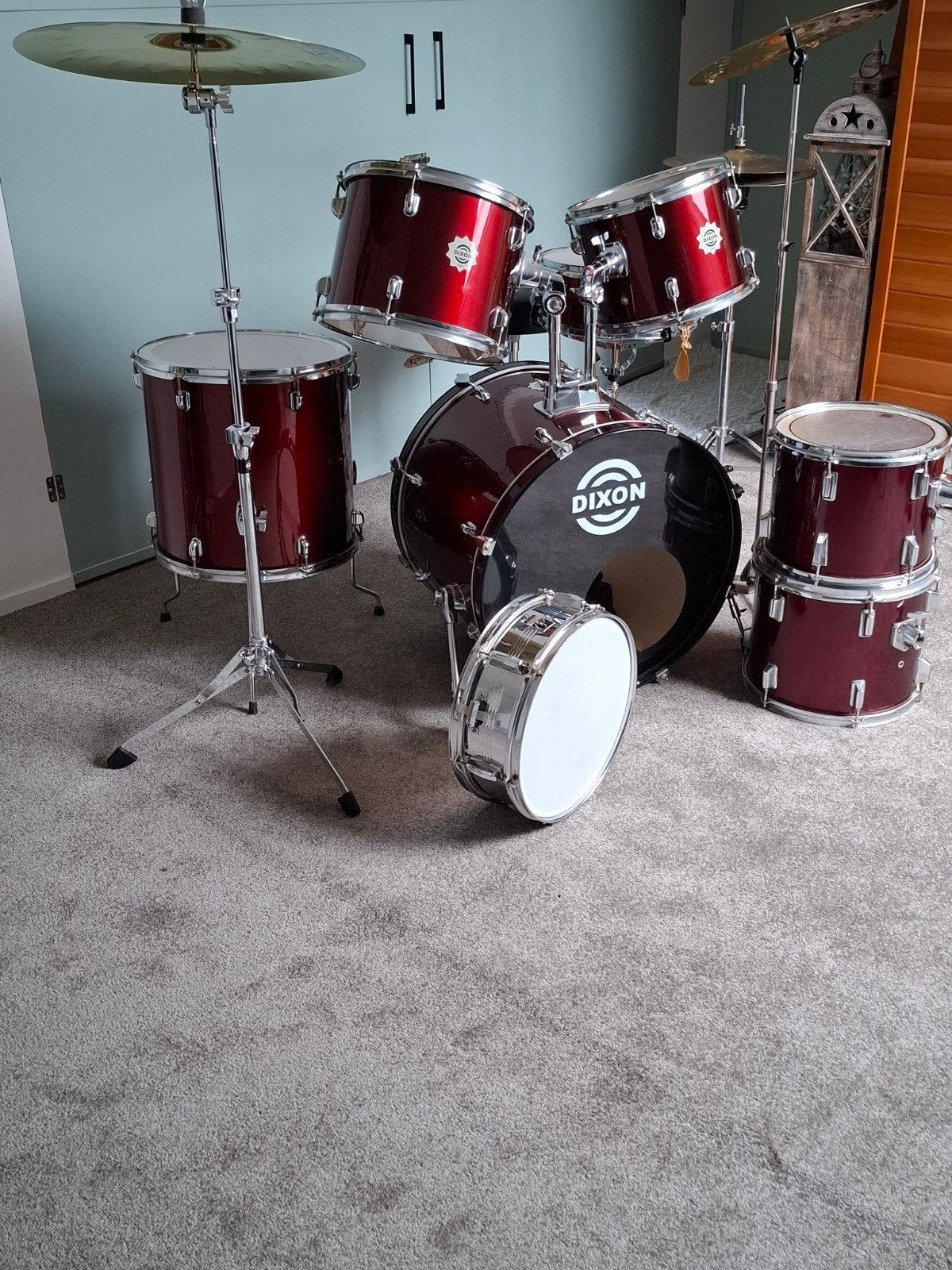 Te koop :  Drumstel, Ophalen, Gebruikt, Overige merken