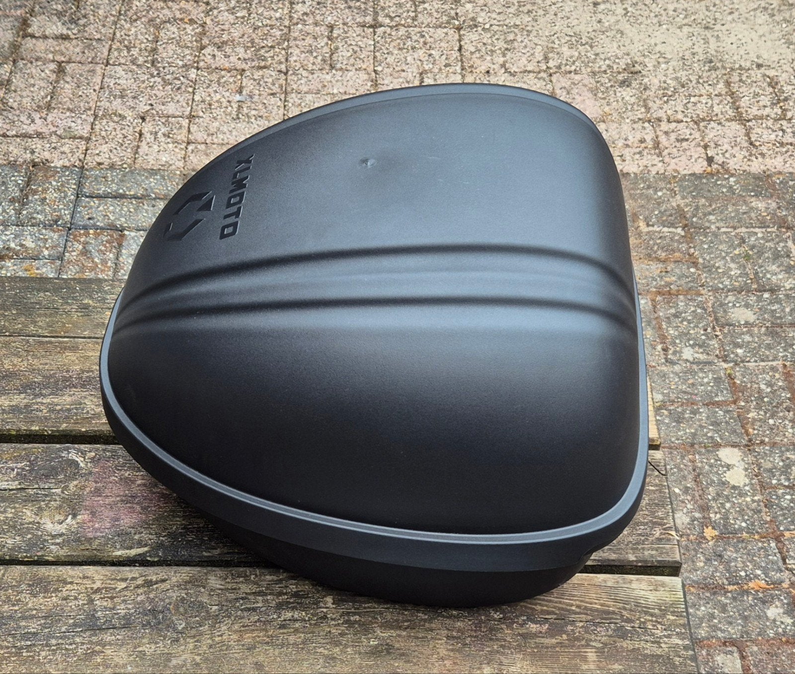 XLMOTO Motorkoffer / Topkoffer - Zo goed als nieuw, Motoren, Ophalen of Verzenden, Zo goed als nieuw