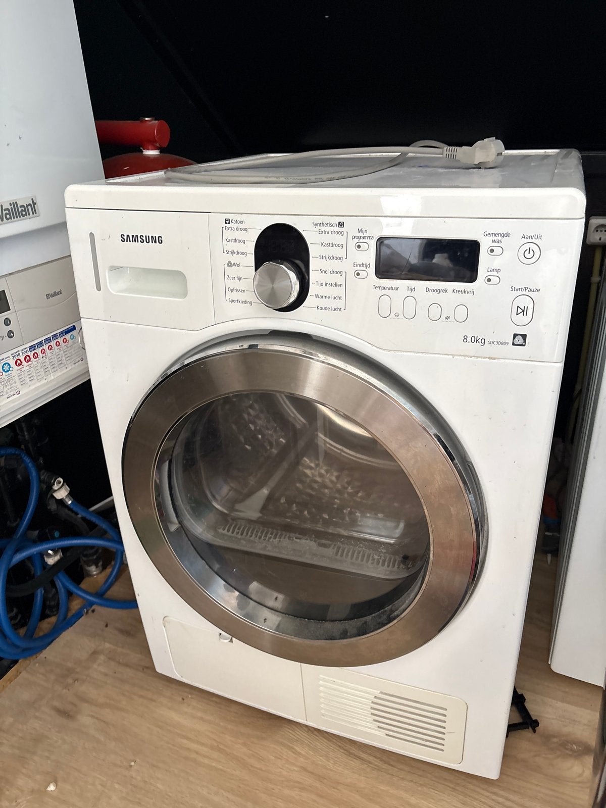Samsung droger met storing - 8.0kg, Ophalen, Overige typen, 8 tot 10 kg, Voorlader