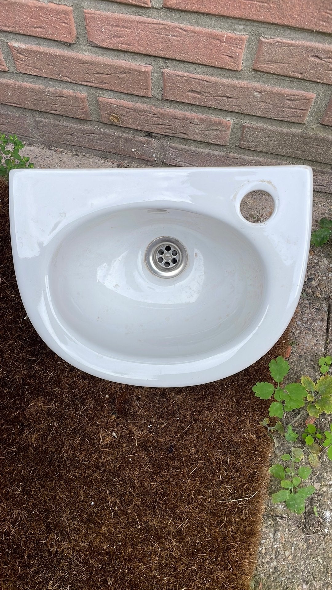 Kleine wasbak, Ophalen, Gebruikt, Wastafel