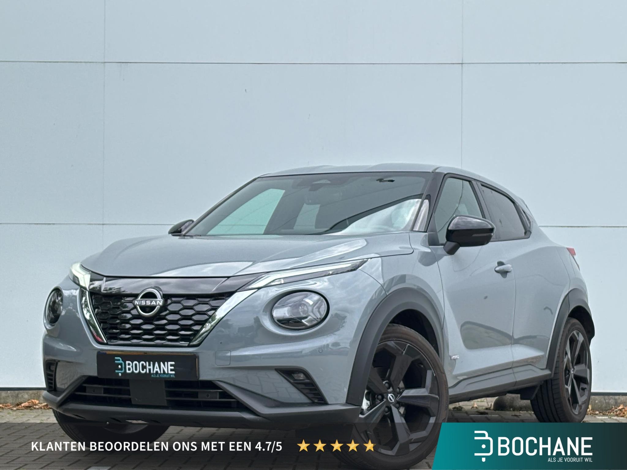 Nissan Juke 1.6 Hybrid Tekna | 1e Eigenaar | Pack Sound |, Auto's, Gebruikt, Leder en Stof, Origineel Nederlands, Bedrijf