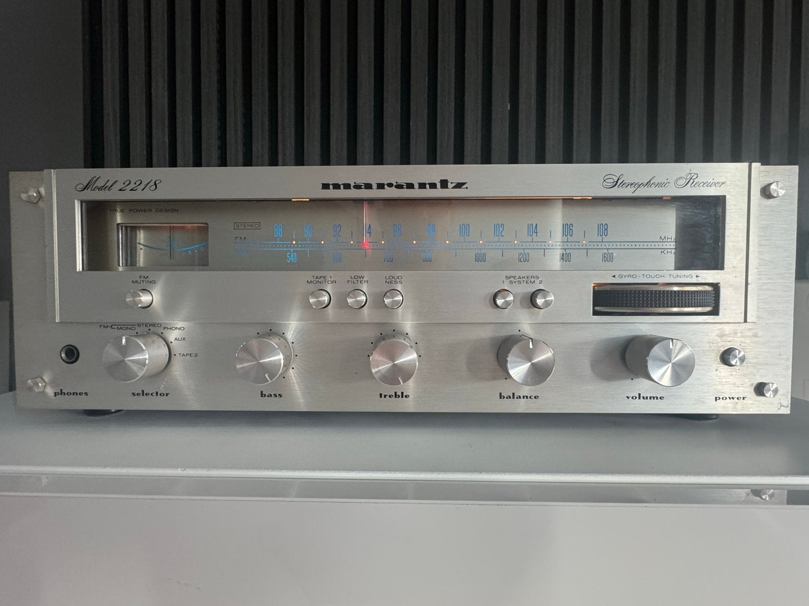Marantz Model 2218 Receiver - Vintage Audio, Audio, Tv en Foto, Versterkers en Receivers, Marantz, Ophalen of Verzenden, Zo goed als nieuw