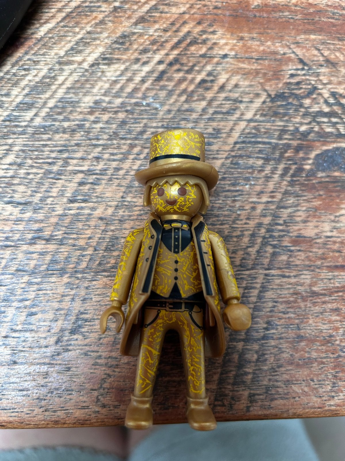 Zeldzame Playmobil Gouden Figuur met Hoed, Ophalen of Verzenden, Zo goed als nieuw