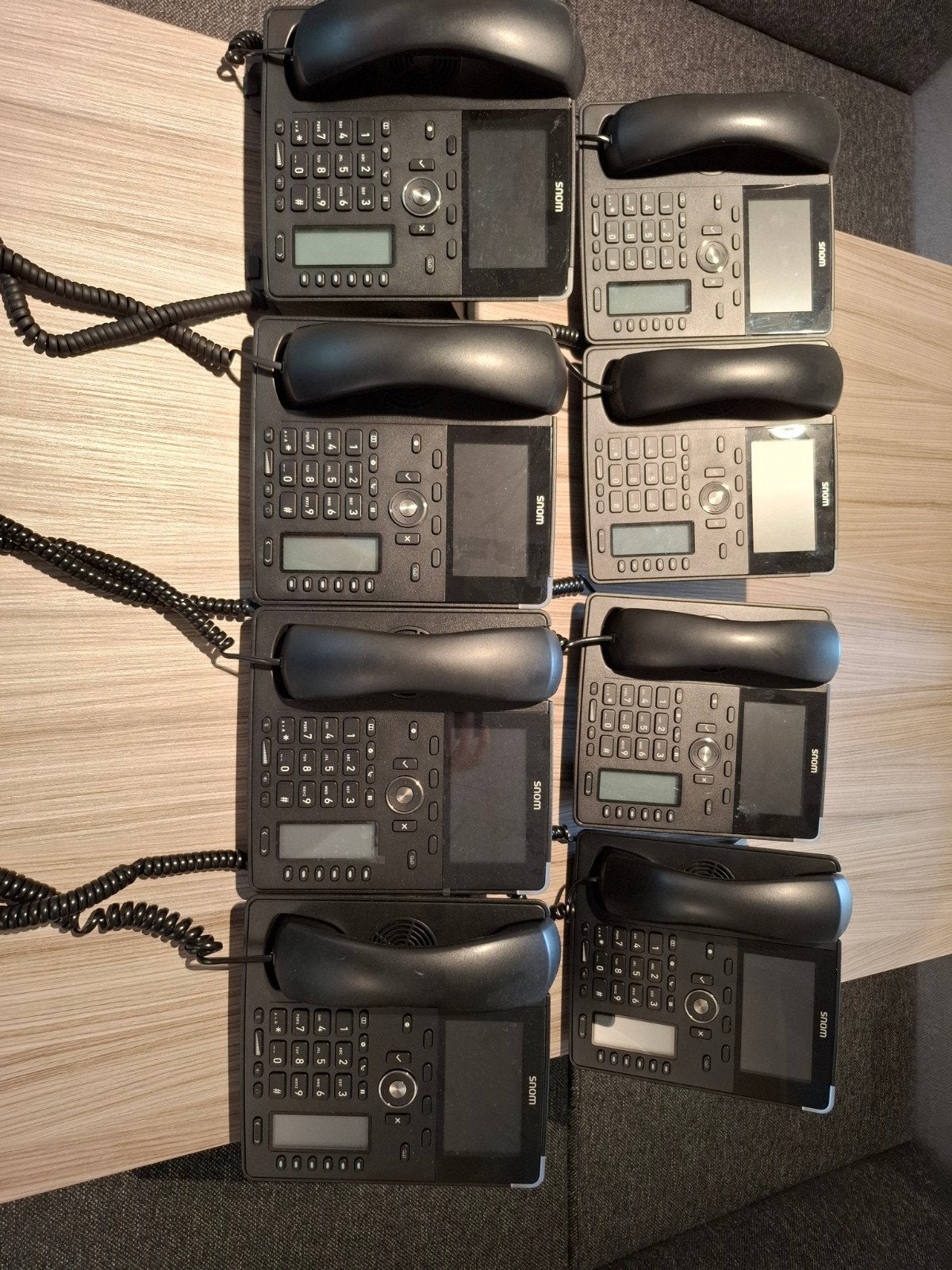 8x Snom D785 IP Telefoons - Zakelijke VoIP Telefoons, Ophalen of Verzenden, Zo goed als nieuw