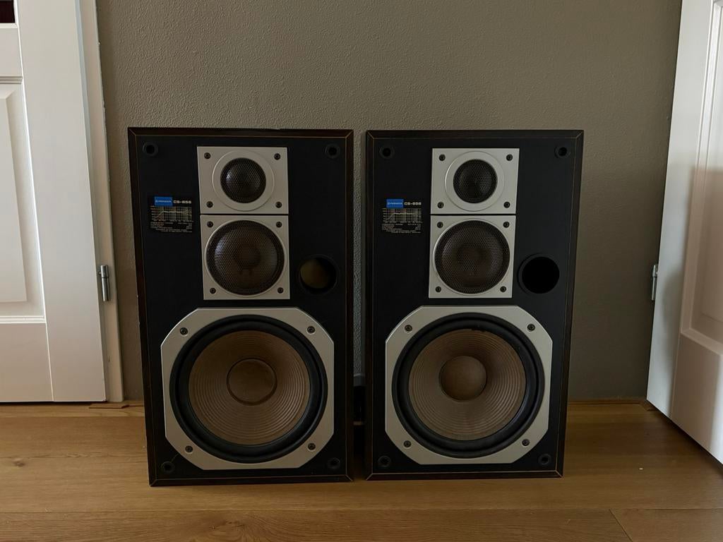 Vintage HiFi Pioneer CS-656 Speakers, Zo goed als nieuw, 60 tot 120 watt, Front, Rear of Stereo speakers, Ophalen