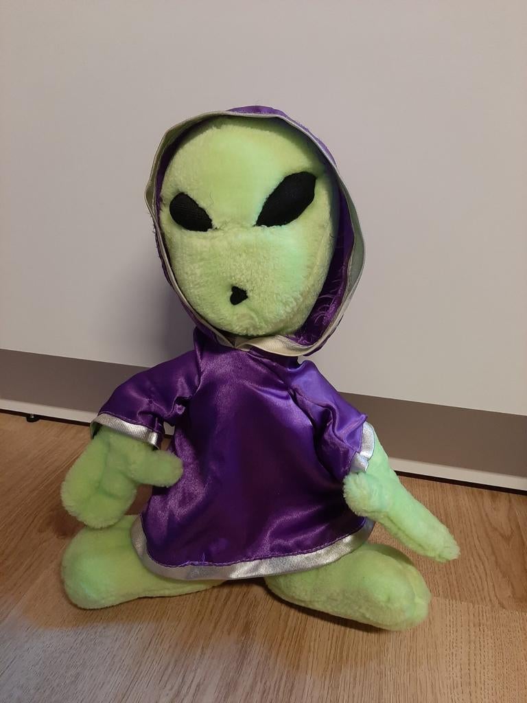 Nanco meet the alien knuffel 35 cm, Ophalen of Verzenden